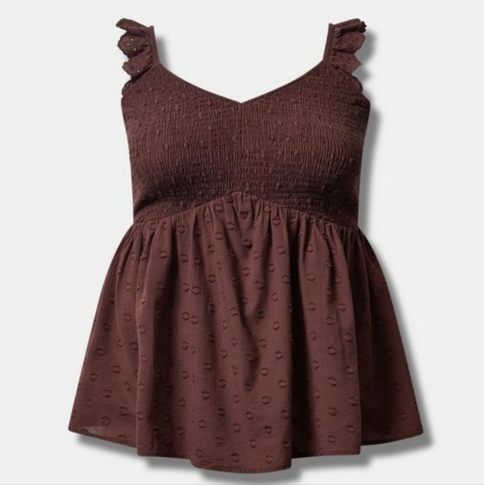 Torrid NWT Babydoll Tank Top